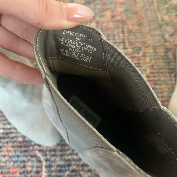 Steve Madden effect suede bootie - Picture 9 of 11